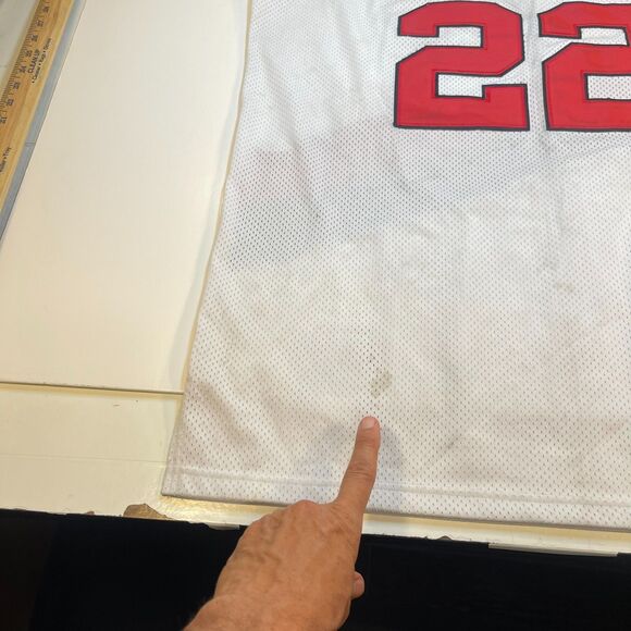 PORTLAND TRAILBLAZERS Clyde Drexler NBA Basketball Throwback Jersey Sz 52 - Picture 6 of 6